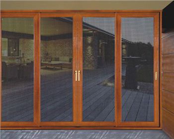 四川鋁木平開門窗